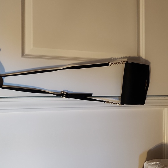 Karl Lagerfeld Black Crossbody with Gold Accents - Picture 5 of 5